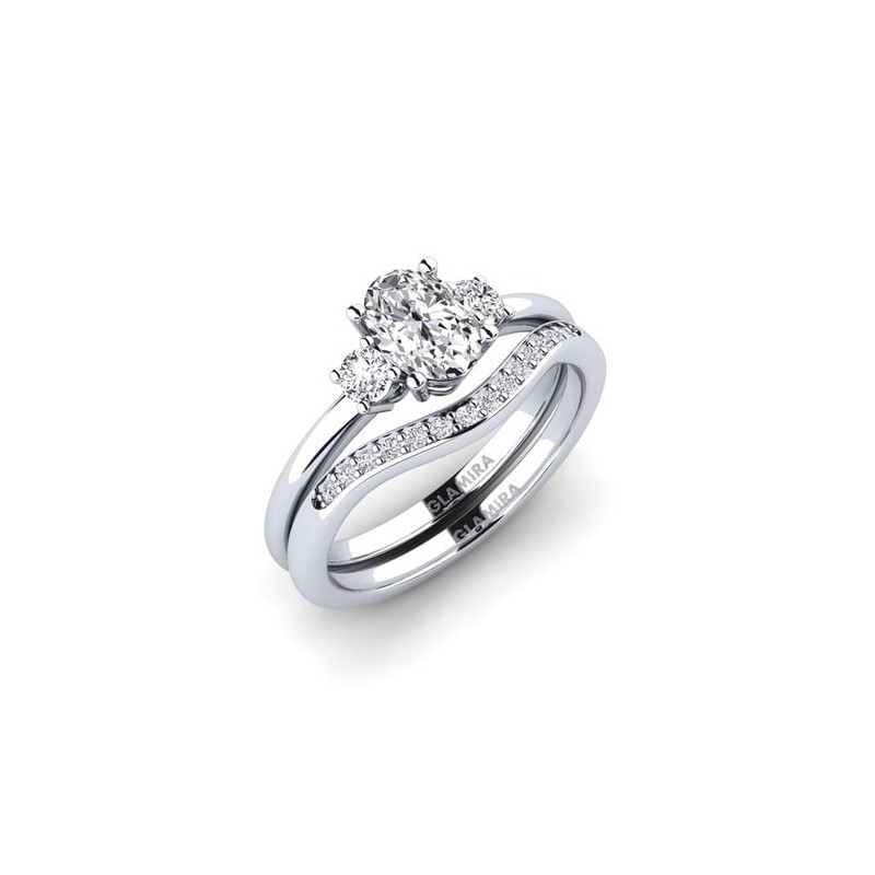 GLAMIRA Anillo apilable Guluve - SET