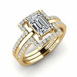 GLAMIRA Anillo Abyth - SET