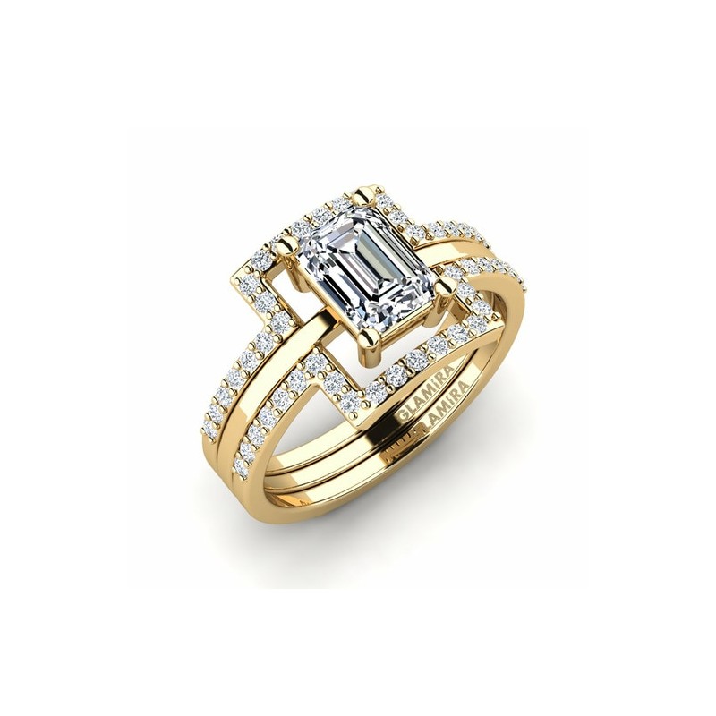 GLAMIRA Anillo Abyth - SET
